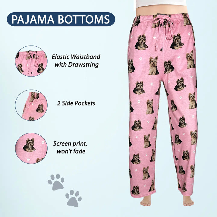 Yorkie Pajama Pants - Premium Pajamas from E&S Pets - Just $26.95! Shop now at Pat's Monograms