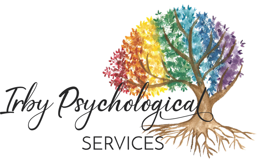 Irby Psych Embroidered Logo - Premium  from Pat's Monograms - Just $12! Shop now at Pat's Monograms