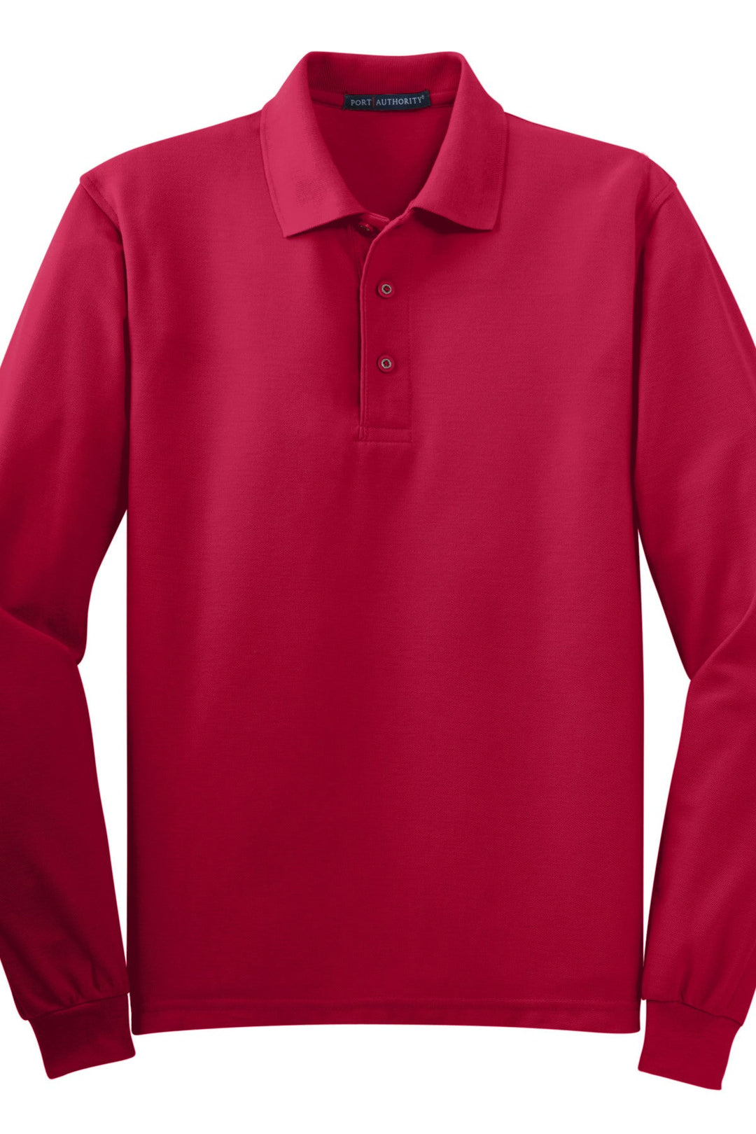 CCS - K500LS Port Authority Unisex Long Sleeve Silk Touch Polo - Premium School Uniform from Pat's Monograms - Just $27! Shop now at Pat's Monograms