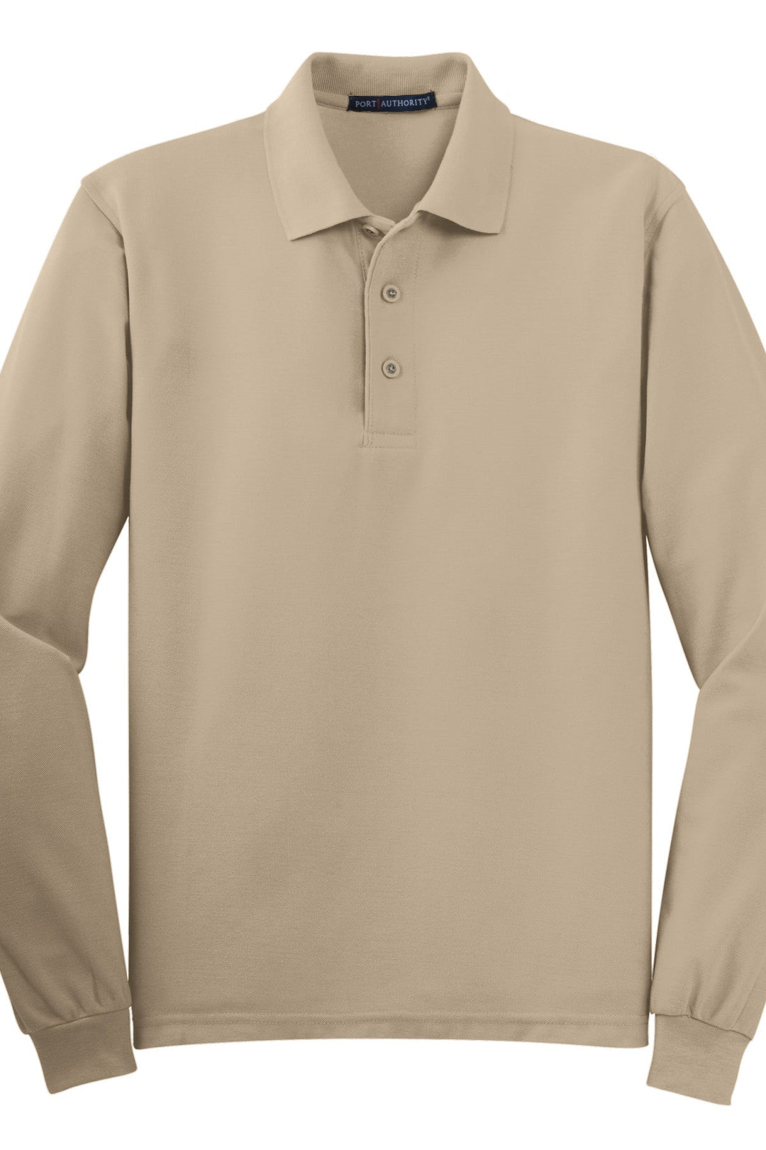 CCS - K500LS Port Authority Unisex Long Sleeve Silk Touch Polo - Premium School Uniform from Pat's Monograms - Just $27! Shop now at Pat's Monograms