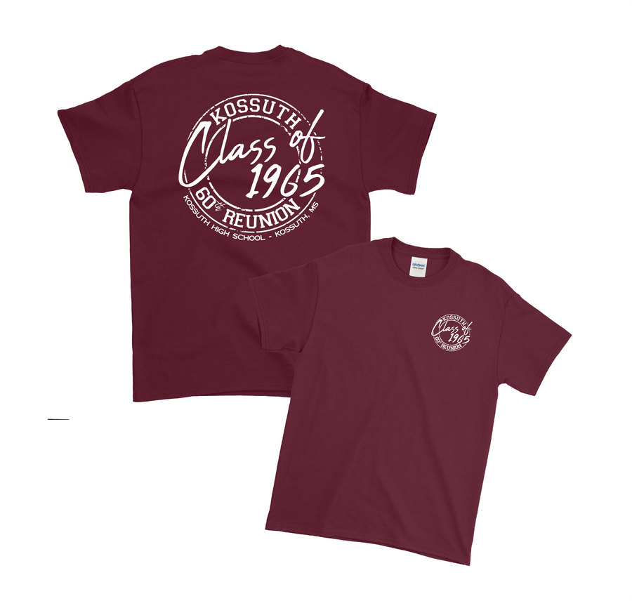 KHS 60th Reunion T-Shirt - Premium  from Pat's Monograms - Just $15! Shop now at Pat's Monograms