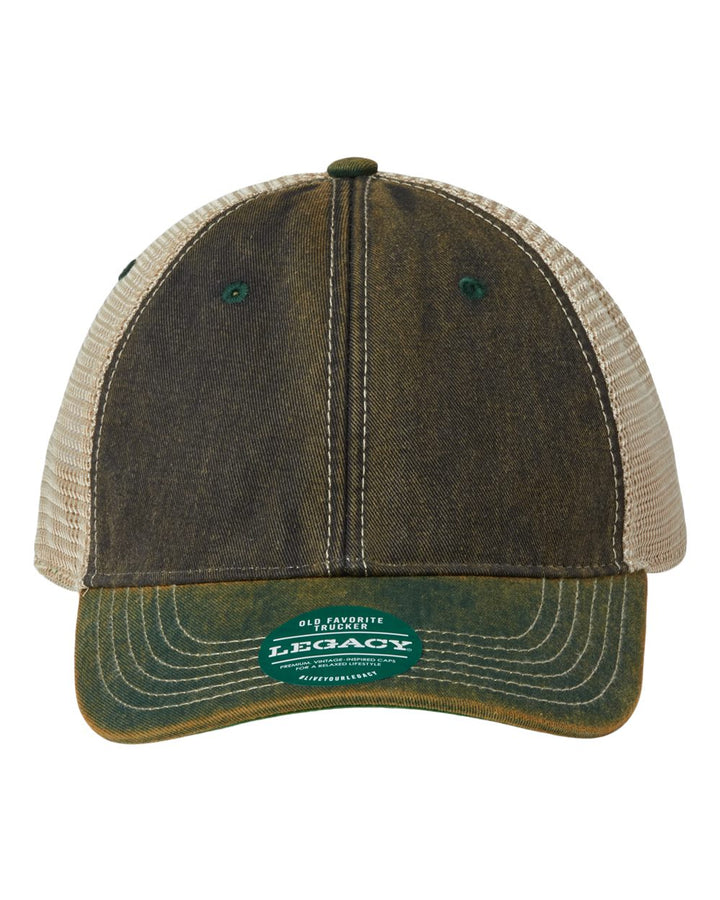 Old Favorite Trucker Cap - OFA 57295 - Premium Headwear from Legacy - Just $17! Shop now at Pat's Monograms