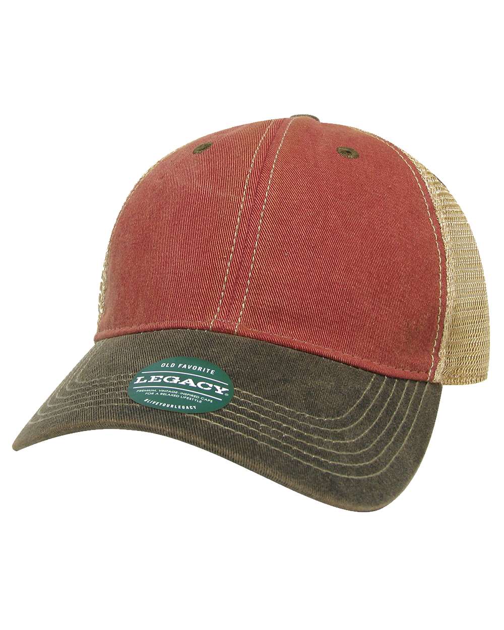 Old Favorite Trucker Cap - OFA 57295 - Premium Headwear from Legacy - Just $17! Shop now at Pat's Monograms