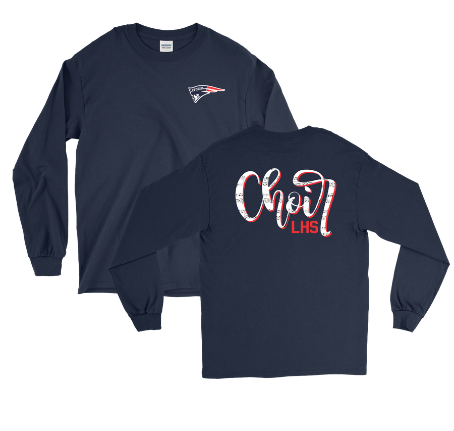 LHS Choir Gildan Longsleeve - Premium  from Pat's Monograms - Just $20! Shop now at Pat's Monograms