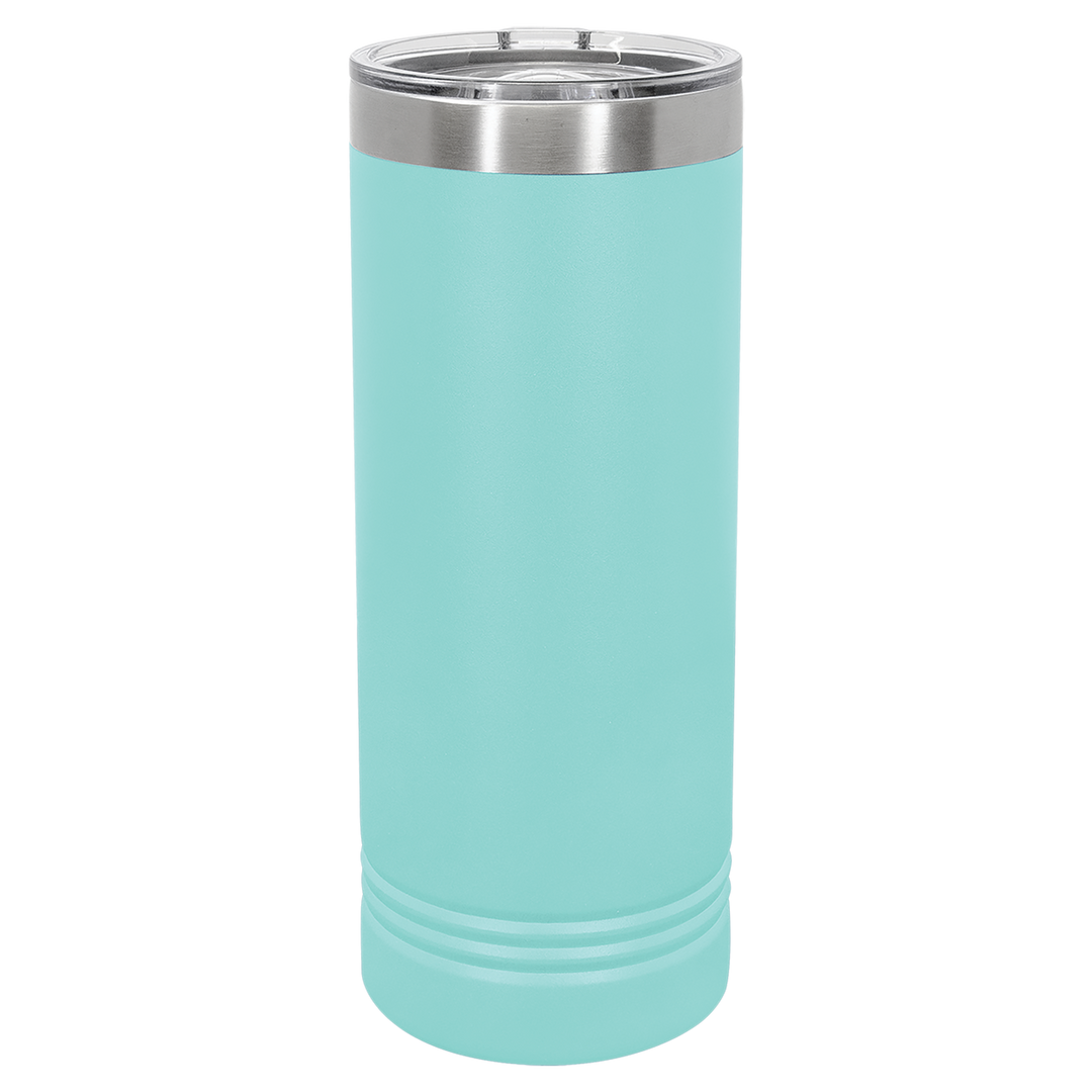 Laser Engraved Skinny Tumbler - 22oz. - Premium drinkware from Pat's Monograms - Just $23.50! Shop now at Pat's Monograms