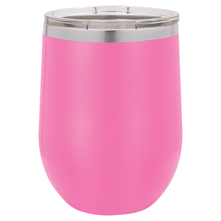 12oz. Stemless Wine Tumbler - Premium Laser Engraved from Polar Camel - Just $14.95! Shop now at Pat's Monograms