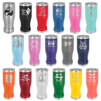 14oz Pilsner - Premium Laser Engraved from Polar Camel - Just $15.50! Shop now at Pat's Monograms