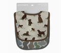Chocolate Labs Bib Set - Premium Baby Accessories from Goosies - Just $24.95! Shop now at Pat's Monograms