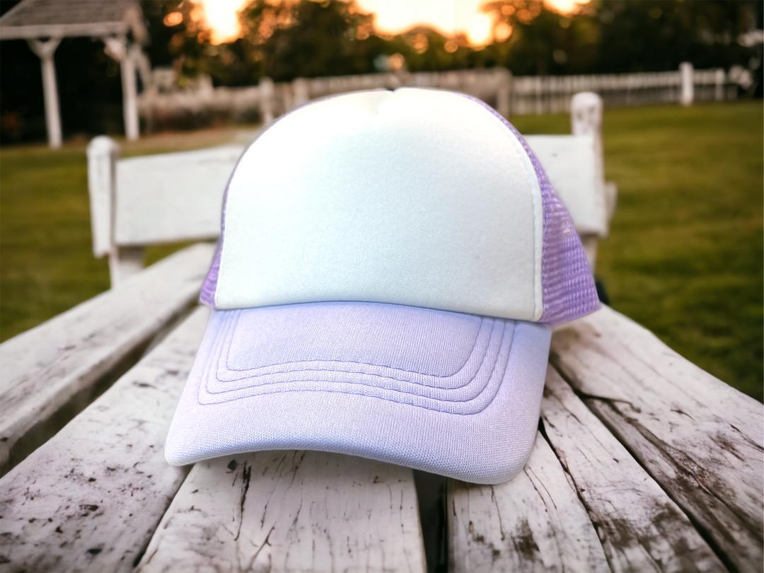 Baby Foam Front Trucker Caps - Premium Baby Accessories from Tiny Trucker Co - Just $10.0! Shop now at Pat's Monograms