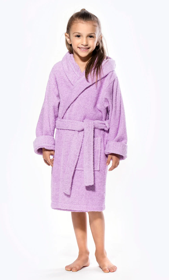 Hooded Terry Kids Bathrobe - Premium Youth Apparel from Robemart - Just $32.00! Shop now at Pat's Monograms