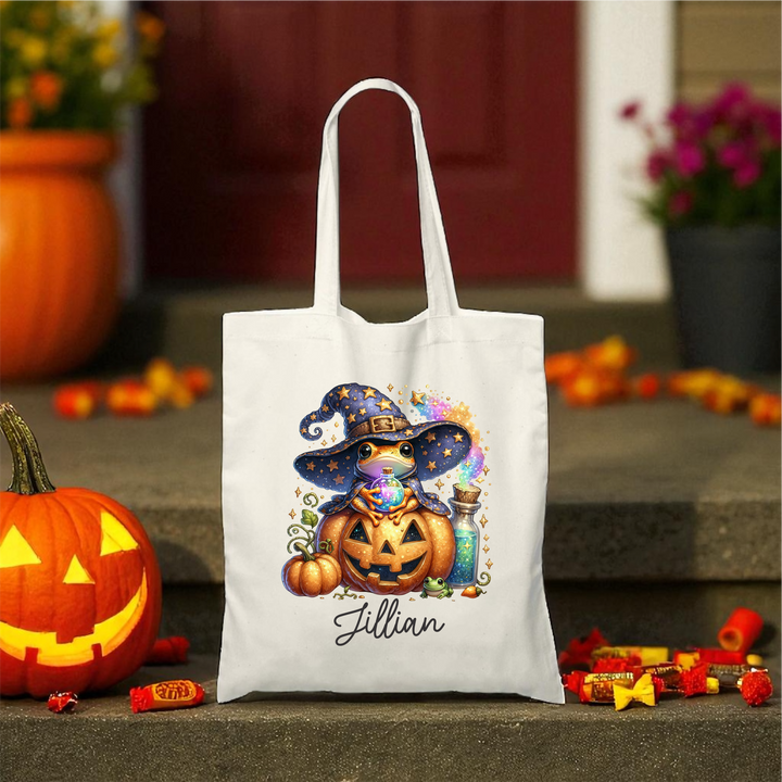 Personalized Trick or Treat Bags - Preorder - Premium Holiday Accessories from Pat's Monograms - Just $10! Shop now at Pat's Monograms