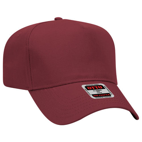Otto 5 Panel 31- - Mid Profle Vintage Cotton/Twill Baseball Cap - Premium Hat from Otto Caps - Just $7.50! Shop now at Pat's Monograms