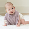 Bib + Burp Reversible Waffle Set - Orchid - Premium Just for baby from Bella Tunno - Just $29.95! Shop now at Pat's Monograms