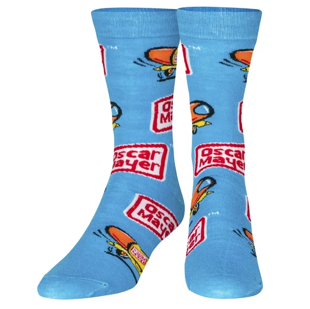 Oscar Meyer Weinermobile Crew Socks - Premium Socks from Crazy Socks - Just $7! Shop now at Pat's Monograms