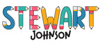Back to School - UV Name Stickers - Premium Back to School from Pat's Monograms - Just $15! Shop now at Pat's Monograms