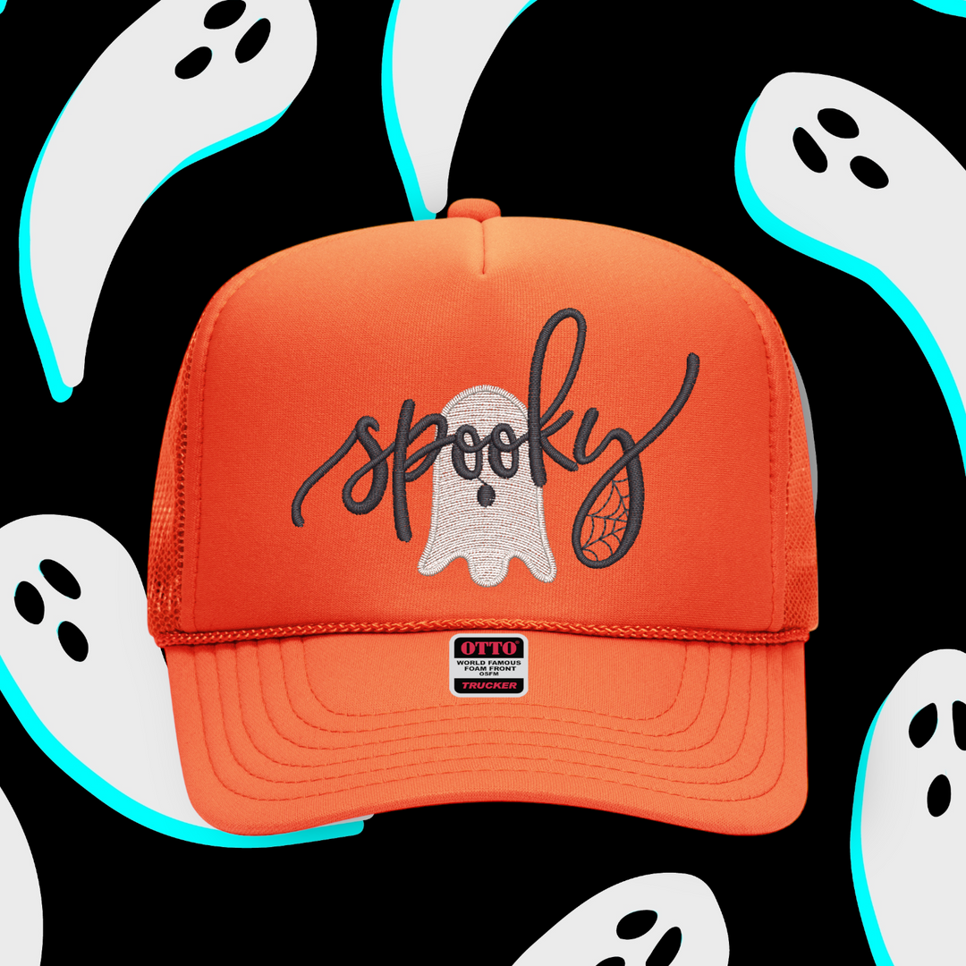 Spooky Trucker Cap for Kids - Premium Caps from Otto Caps - Just $19.95! Shop now at Pat's Monograms