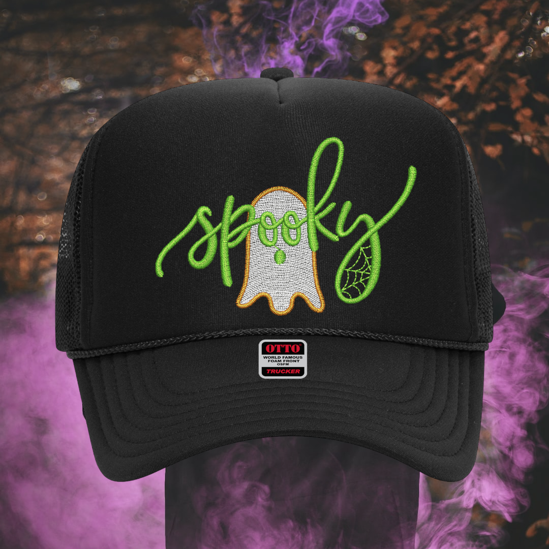 Spooky Trucker Cap for Kids - Premium Caps from Otto Caps - Just $19.95! Shop now at Pat's Monograms