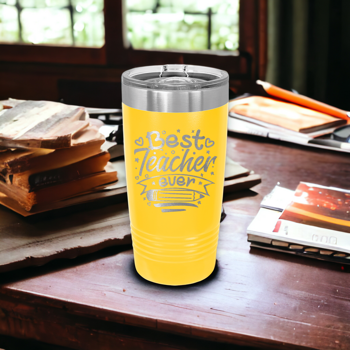 Teacher Appreciation 20oz. Tumblers - Premium drinkware from Pat's Monograms - Just $24! Shop now at Pat's Monograms