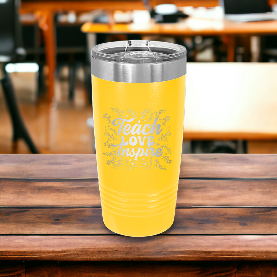 Teacher Appreciation 20oz. Tumblers - Premium drinkware from Pat's Monograms - Just $24! Shop now at Pat's Monograms