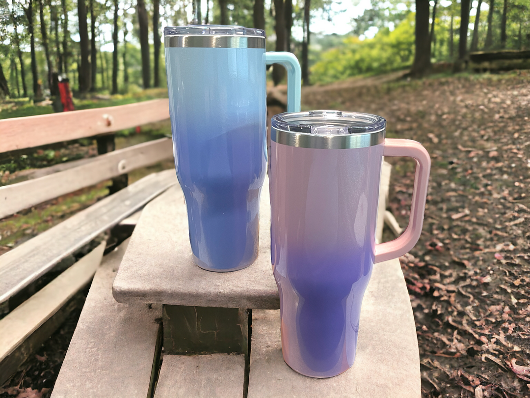 Ombre Magic Glitter 40oz. Tumblers - Premium Tumblers from Save A Cup - Just $29.95! Shop now at Pat's Monograms