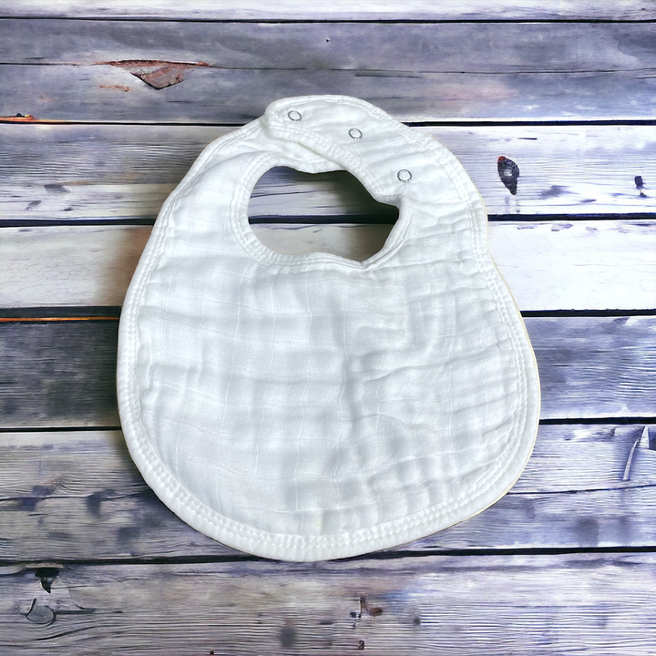 Muslin Cotton Baby Bibs - Premium Baby Accessories from Comfy Cubs - Just $6.95! Shop now at Pat's Monograms