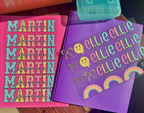Back to School - UV Name Stickers - Premium Back to School from Pat's Monograms - Just $15! Shop now at Pat's Monograms
