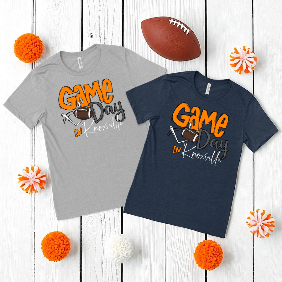 Game Day - Tennessee - Premium T-Shirts from Pat's Monograms - Just $22! Shop now at Pat's Monograms