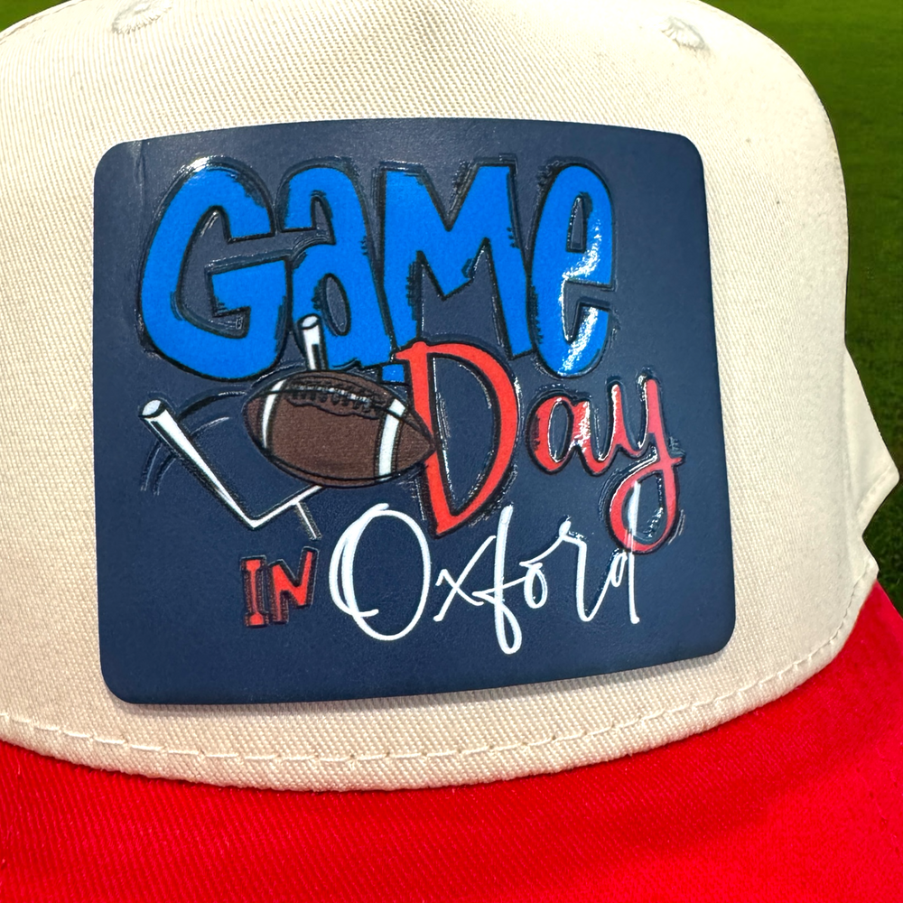 Game Day Caps - Ole Miss - Premium T-Shirts from Pat's Monograms - Just $24.95! Shop now at Pat's Monograms