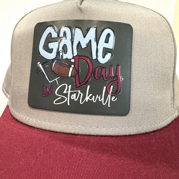 Game Day Caps - MS State - Premium T-Shirts from Pat's Monograms - Just $24.95! Shop now at Pat's Monograms
