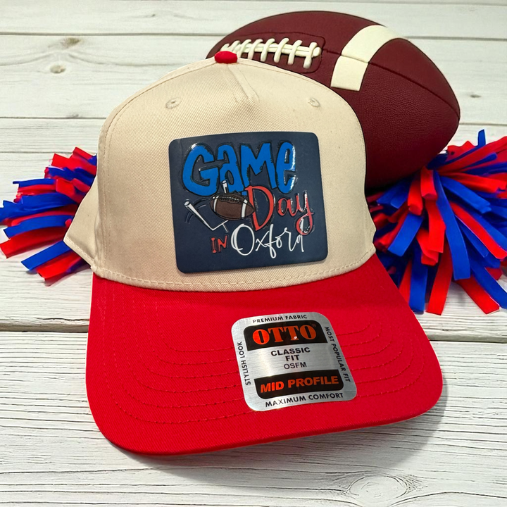 Game Day Caps - Ole Miss - Premium T-Shirts from Pat's Monograms - Just $24.95! Shop now at Pat's Monograms