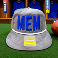 Go Tigers! Puff Embroidery Memphis Caps - Premium Caps from Pat's Monograms - Just $28.95! Shop now at Pat's Monograms
