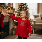 Merry Christmas Sweatshirts, Tees and Infant Gowns - Premium Christmas Shirts from Pat's Monograms - Just $19.95! Shop now at Pat's Monograms