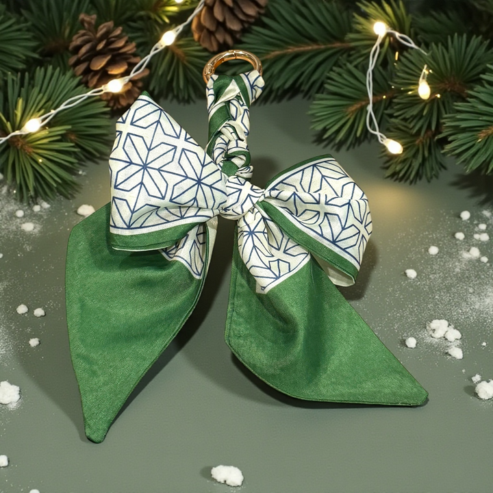 Silo Ladies Night - Braided Bow Bag Scarf Event - Premium Accessories from Pat's Monograms - Just $15! Shop now at Pat's Monograms