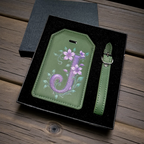 Personalized Luggage Tag - UV Printed Initial Monogram - Premium Travel Accessories from Pat's Monograms - Just $19.95! Shop now at Pat's Monograms