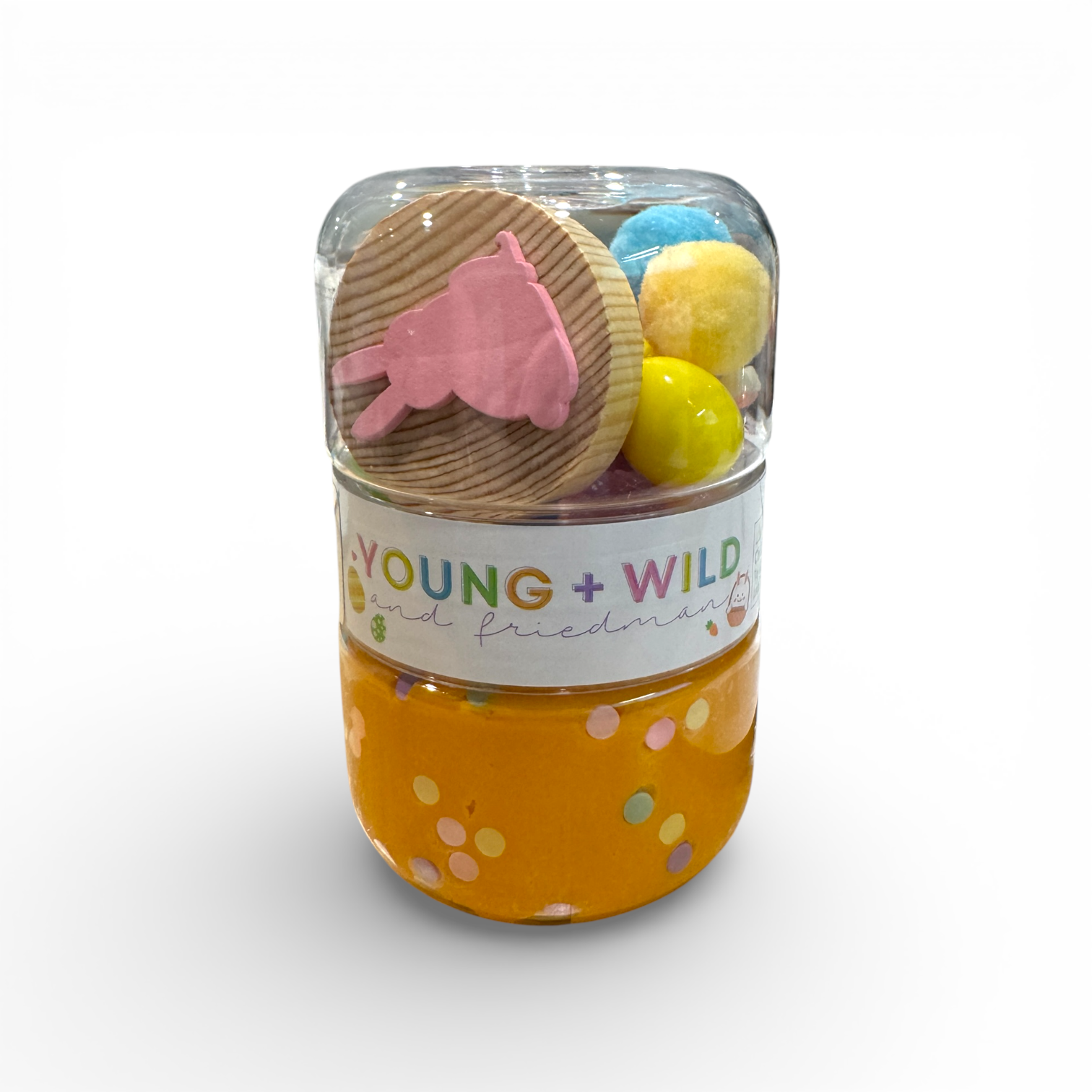 Grab N Go Dough Jar - Easter Bunny - Premium Play Sets from Young Wild & Friedman - Just $14.95! Shop now at Pat's Monograms