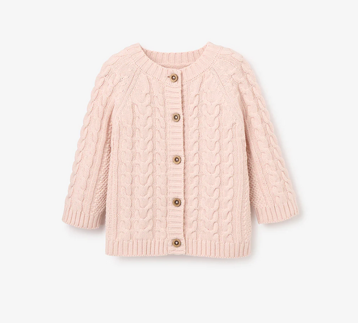 Horseshoe Cable Knit Sweater - Premium Infant Wear from Elegant Baby - Just $46! Shop now at Pat's Monograms