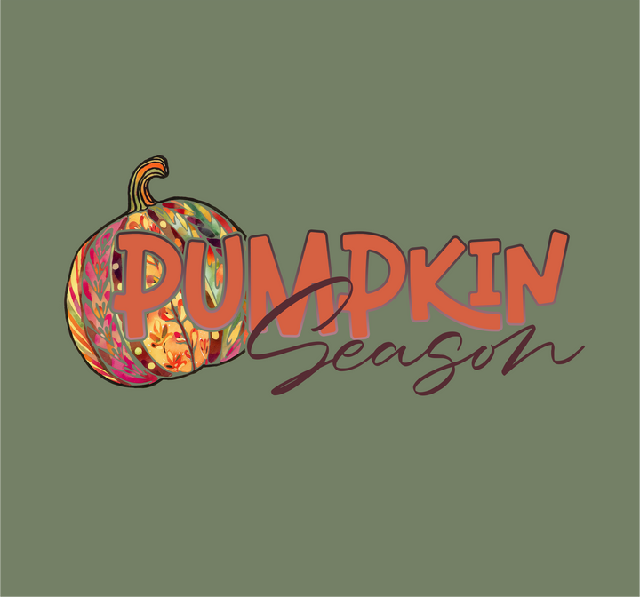 Pumpkin Season - NEW Style - Pocket Crewneck - Premium Shirts and Tanks from Pat's Monograms - Just $29.95! Shop now at Pat's Monograms
