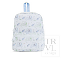 Mini Backer - Putt Putt Blue - Premium baby and Toddler Outfits from TRVL Design - Just $46.95! Shop now at Pat's Monograms