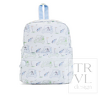 Mini Backer - Putt Putt Blue - Premium baby and Toddler Outfits from TRVL Design - Just $46.95! Shop now at Pat's Monograms