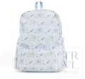 Backpacker - Backpack Putt Putt Blue - Premium Backpack from TRVL Design - Just $64.95! Shop now at Pat's Monograms