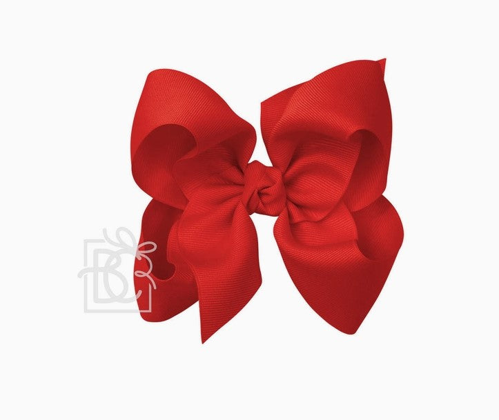 5.5" Monogrammable Hair Bow - Premium Hair Bows from Beyond Creations, LLC - Just $12.95! Shop now at Pat's Monograms