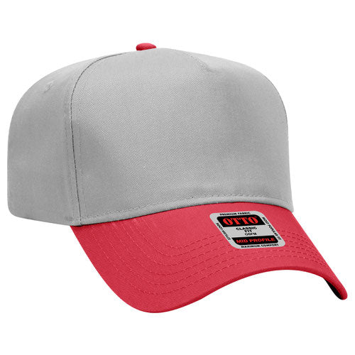 Otto 5 Panel 31- - Mid Profle Vintage Cotton/Twill Baseball Cap - Premium Hat from Otto Caps - Just $7.50! Shop now at Pat's Monograms