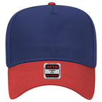 Otto 5 Panel 31- - Mid Profle Vintage Cotton/Twill Baseball Cap - Premium Hat from Otto Caps - Just $7.50! Shop now at Pat's Monograms