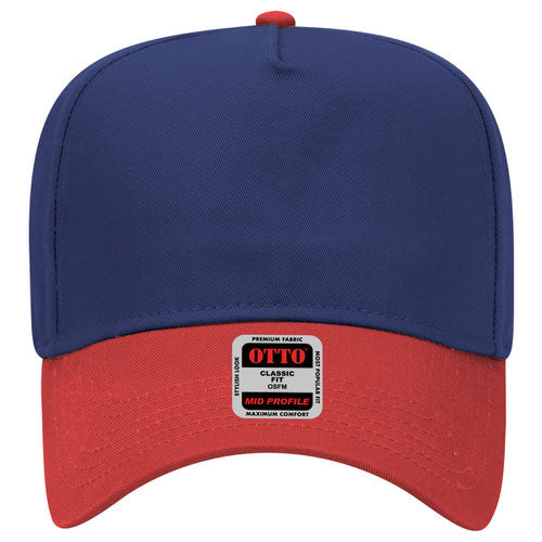 Otto 5 Panel 31- - Mid Profle Vintage Cotton/Twill Baseball Cap - Premium Hat from Otto Caps - Just $7.50! Shop now at Pat's Monograms