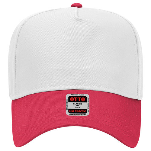 Otto 5 Panel 31- - Mid Profle Vintage Cotton/Twill Baseball Cap - Premium Hat from Otto Caps - Just $7.50! Shop now at Pat's Monograms
