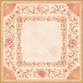 Rose & Gilt — Blush Baroque Mahjong Mat - PREORDER - Premium Mahjong from Told in Tiles - Just $80! Shop now at Pat's Monograms