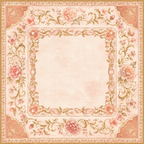 Rose & Gilt — Blush Baroque Mahjong Mat - PREORDER - Premium Mahjong from Told in Tiles - Just $80! Shop now at Pat's Monograms