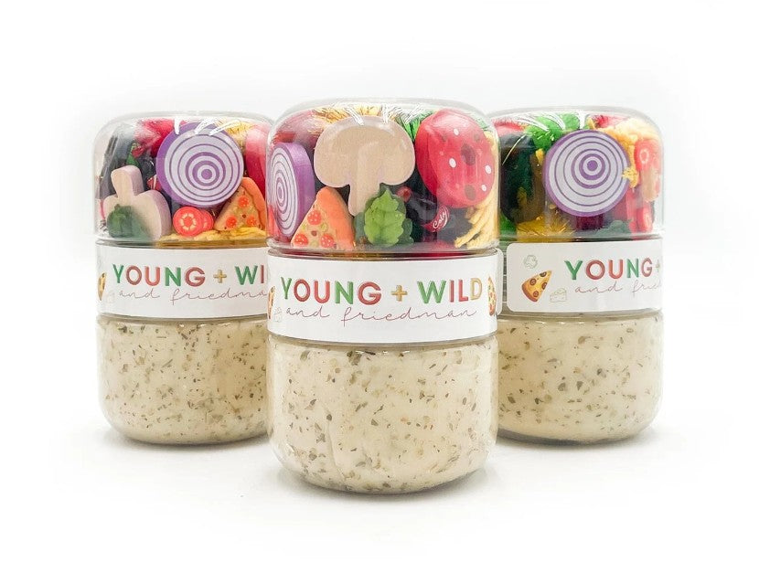 Pizza Grab N Go Dough Jar - Premium Play Sets from Young Wild & Friedman - Just $12.95! Shop now at Pat's Monograms