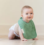 Bib + Burp Reversible Waffle Set - Sea Foam - Premium Just for baby from Bella Tunno - Just $29.95! Shop now at Pat's Monograms