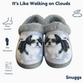 Shih Tzu Black Snuggs Slippers - Premium Slippers from E&S Pets - Just $24.95! Shop now at Pat's Monograms